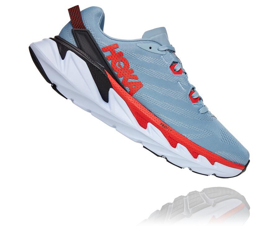 Hoka One One Hardloopschoenen Heren - Elevon 2 - Blauw/Wit - LC1279350